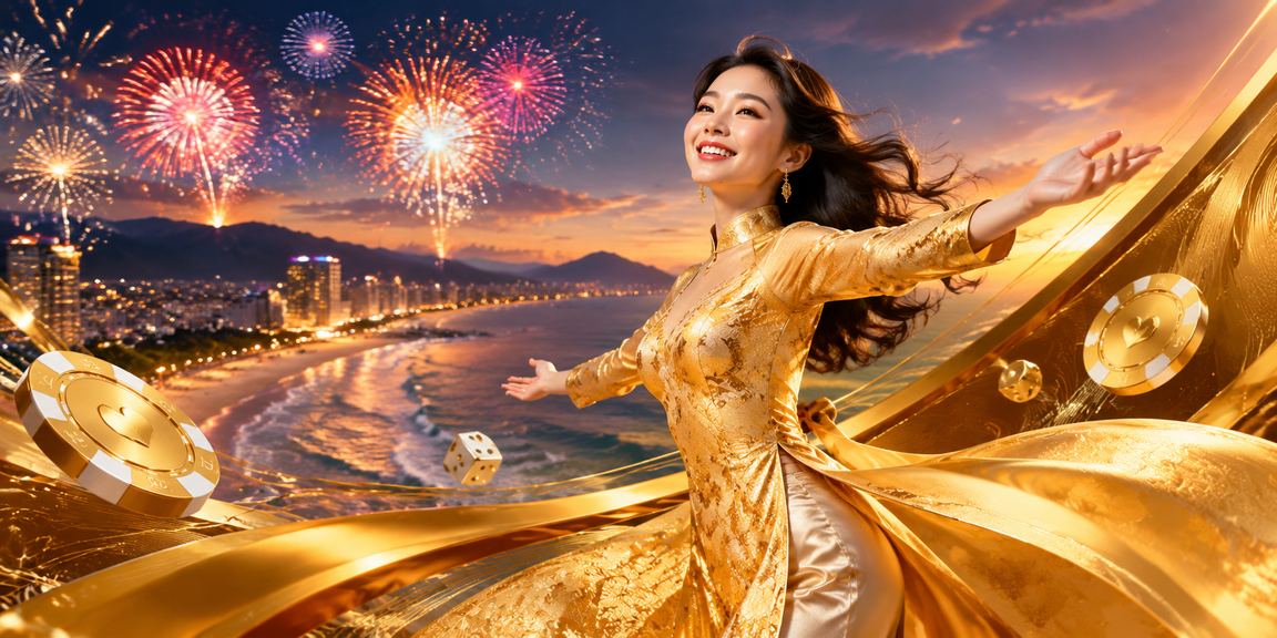 Người phụ nữ áo dài theo dõi thể thao và cá cược tại Đà Nẵng