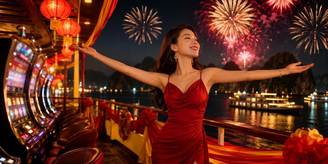 Lễ hội chơi slot game tại vịnh Hạ Long với không khí sôi động