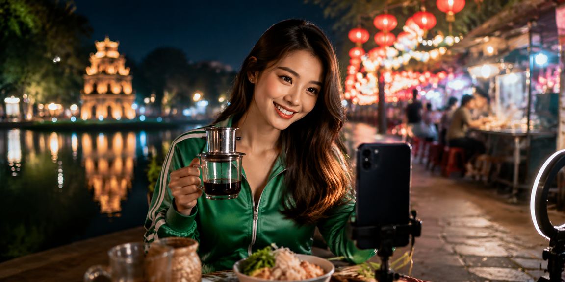 Người chơi phân tích kèo thể thao bên cốc cà phê sáng tại Hà Nội