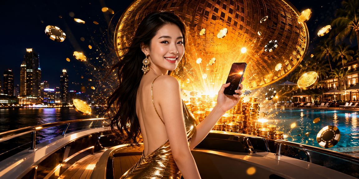 Người chơi trải nghiệm casino trực tuyến trên điện thoại tại bãi biển Mũi Né